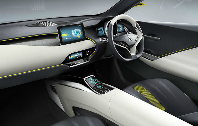 Mitsubishi eX, conceptul 100% electric al cărui design prefigurează viitoarele crossovere ale mărcii - Poza 2