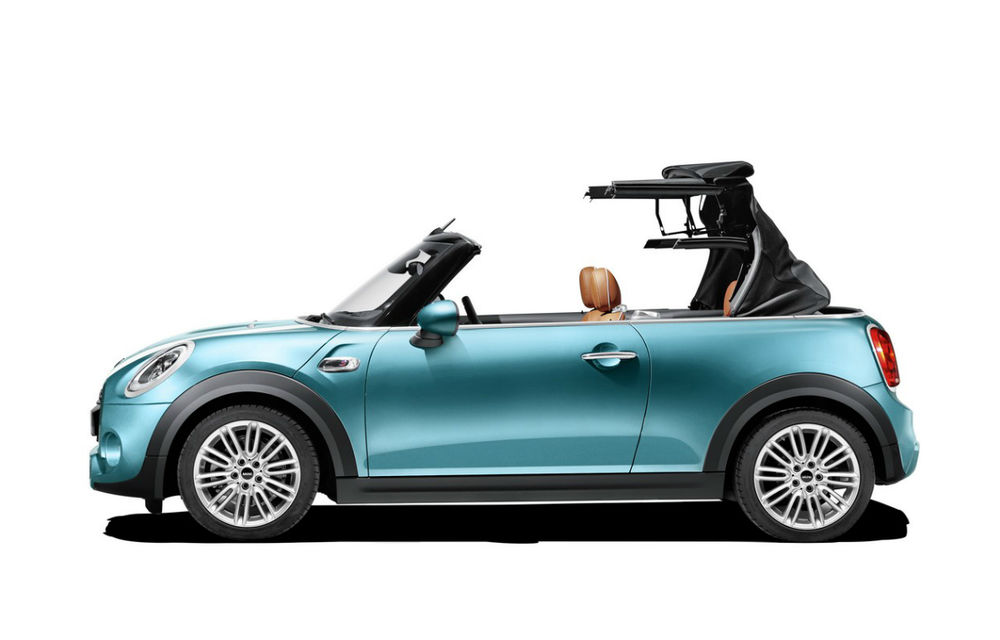 Acesta este noul Mini Cabrio. Vine cu acoperiș textil pliabil în 18 secunde - Poza 2