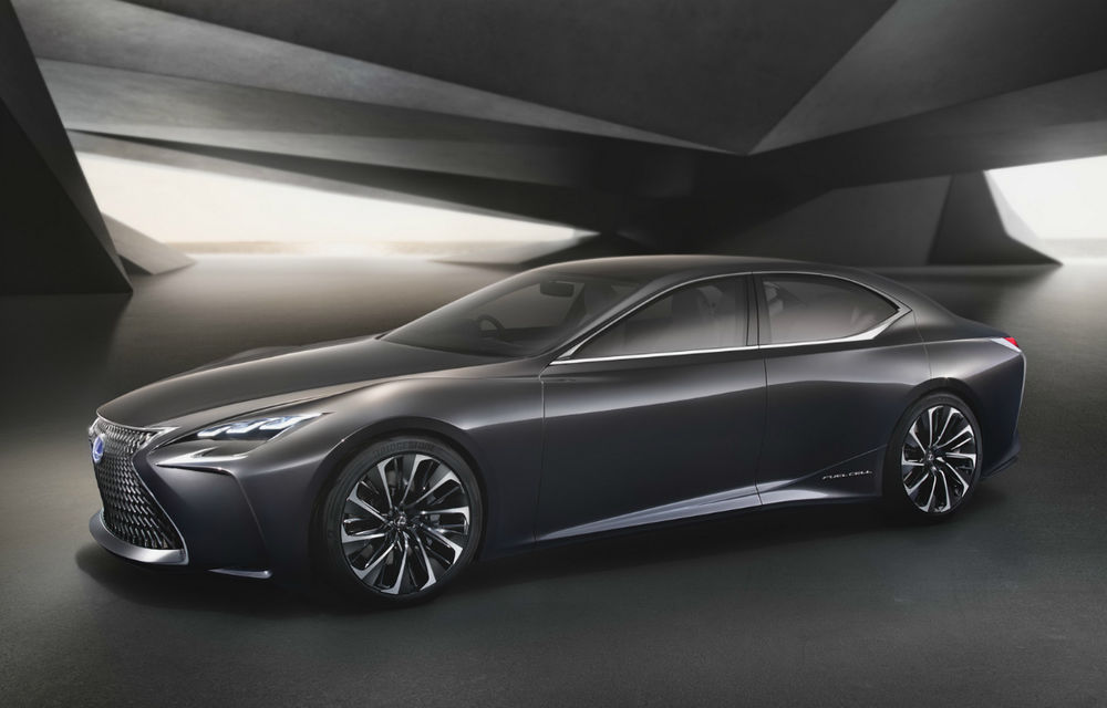 Propulsia pe hidrogen nu se predă: viitoarea generaţie Lexus LS va fi disponibilă şi cu varianta electrică alimentată cu hidrogen - Poza 2