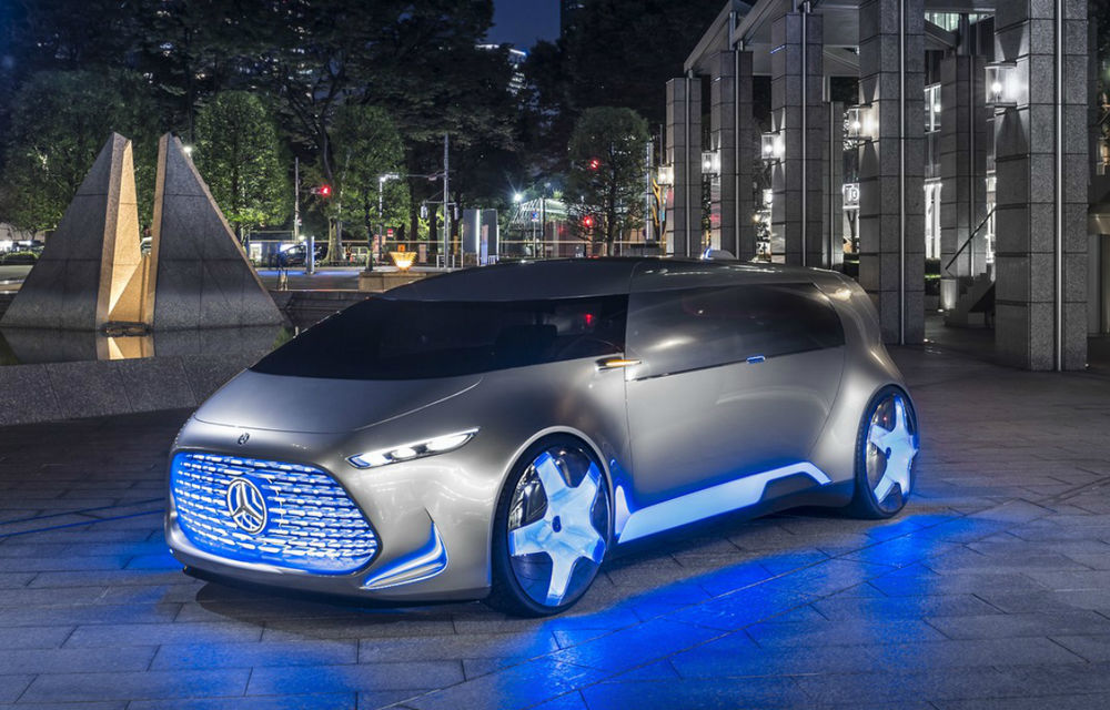 Casa urbană pe roţi cu holograme 3D care ştie totul despre tine: Mercedes-Benz Vision Tokyo - Poza 2