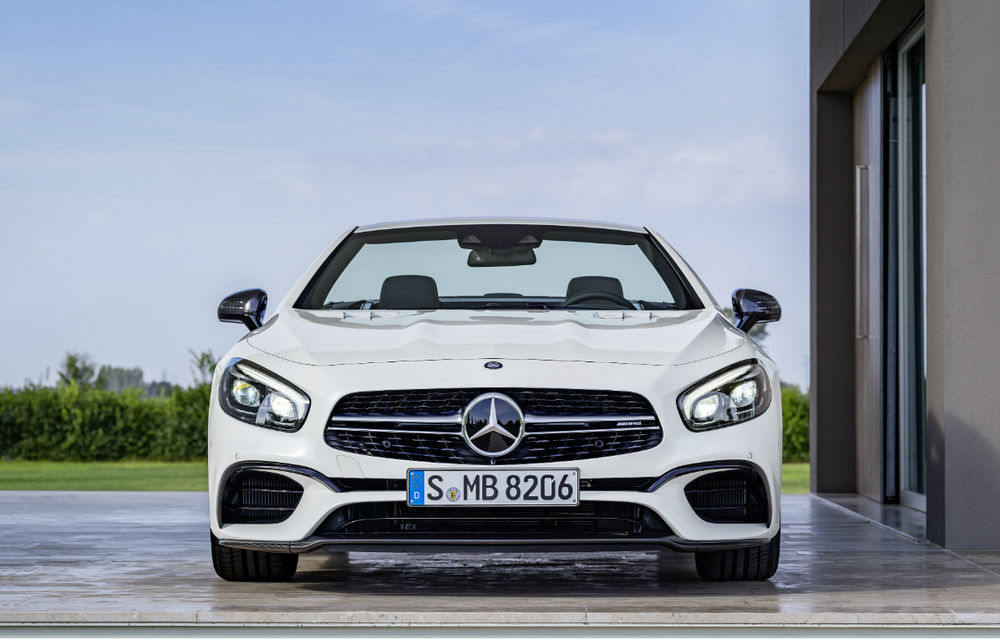 Mercedes-Benz SL facelift: o față nouă și cutie automată cu nouă trepte pentru roadsterul german - Poza 2