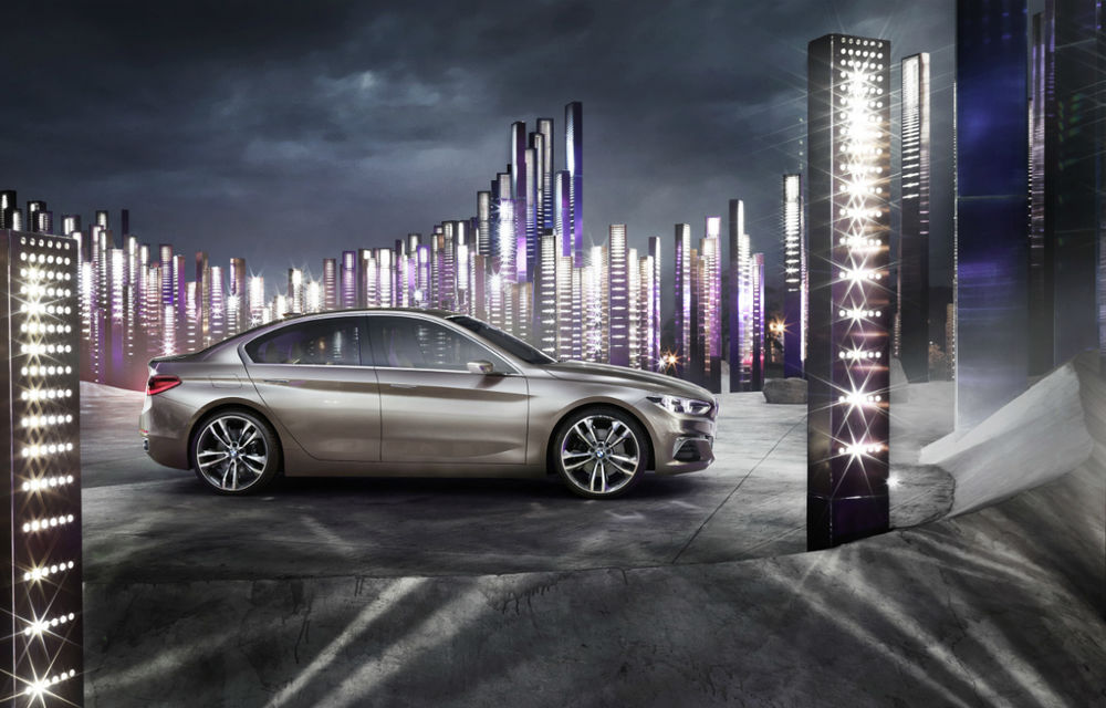 BMW Compact Sedan Concept ne arată viiitorul rival al lui Mercedes-Benz CLA și Audi A3 Sedan - Poza 2