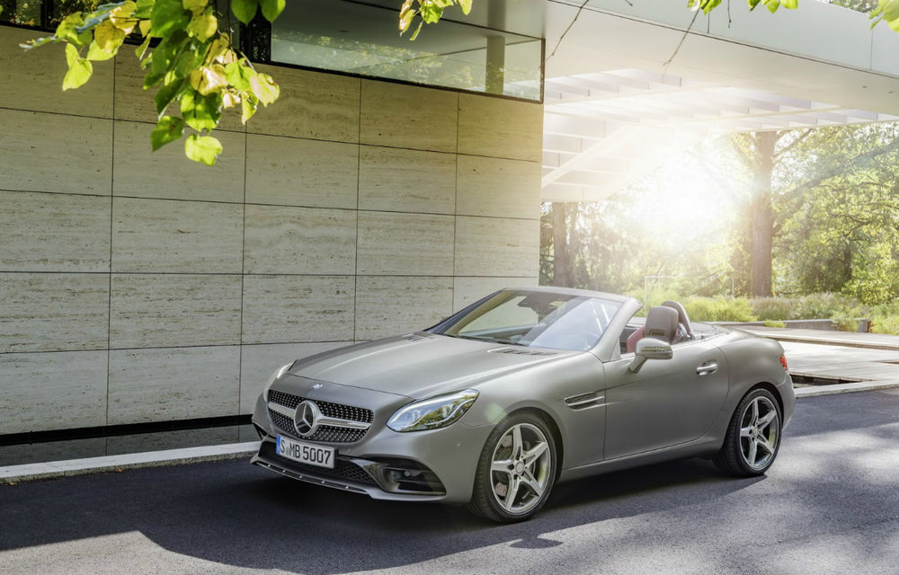 Mercedes ne cere să acceptăm un nou nume: SLC înlocuiește vechiul SLK cu ocazia faceliftului - Poza 2