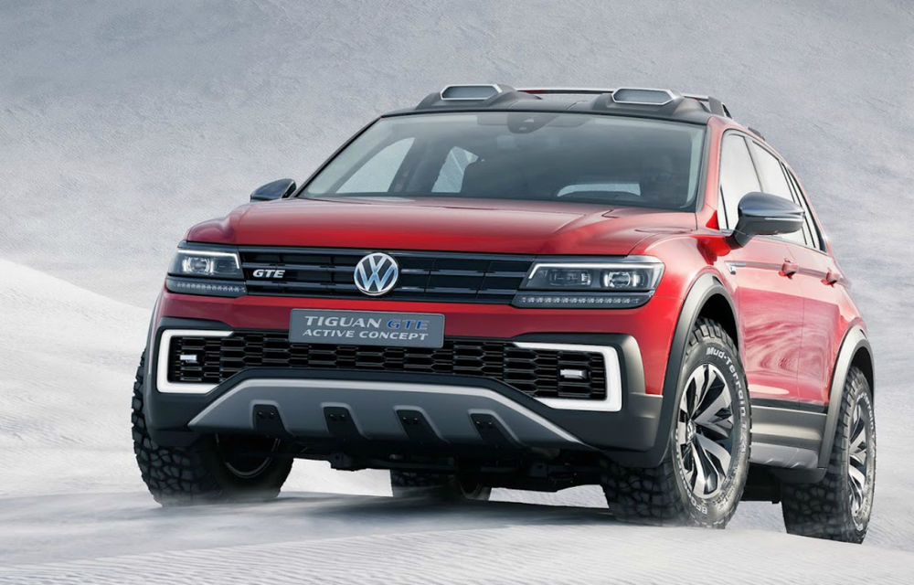 După Dieselgate, Volkswagen dă semne de vindecare: noul Tiguan hibrid a fost lansat oficial sub formă de concept - Poza 2