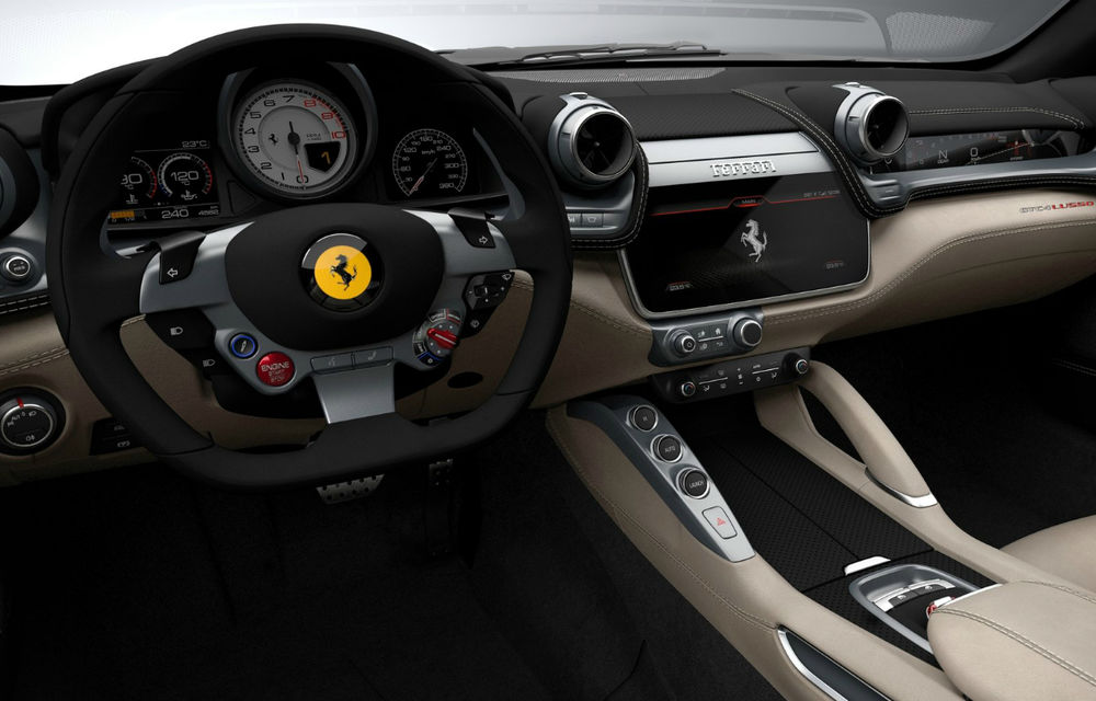 Ferrari FF se transformă în GTC4 Lusso: direcție integrală și 690 CP pentru singurul Ferrari 4x4 dedicat familiei - Poza 2