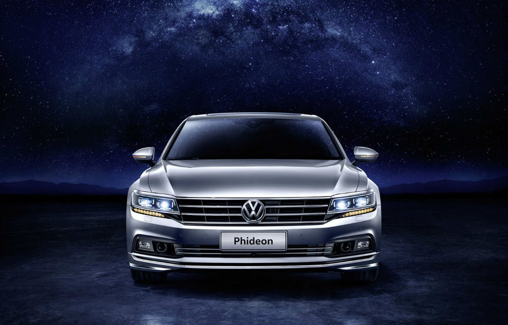 Volkswagen Phideon este fratele mai mare al lui Passat. Din păcate, știe doar limba chineză - Poza 2