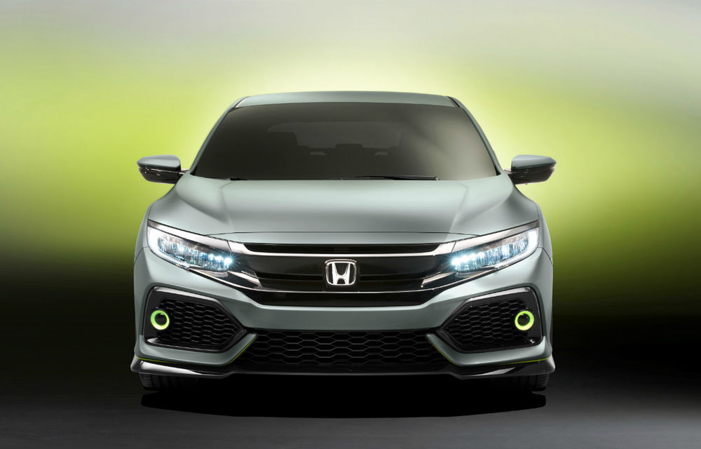 Aproape de serie: a zecea generație Honda Civic e anunțată de noul Civic Hatchback Prototype - Poza 2