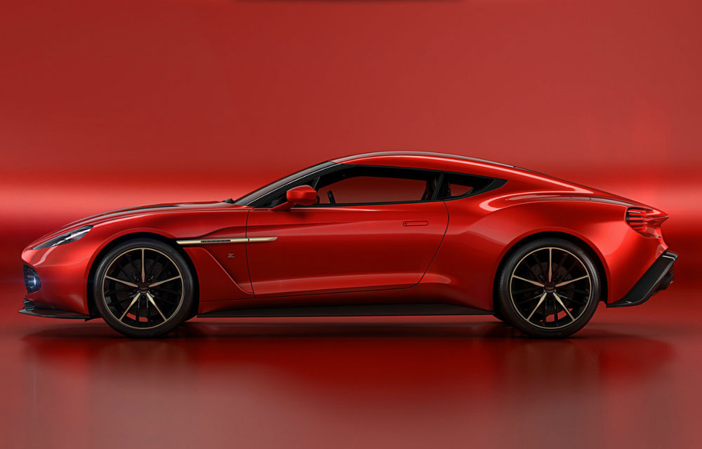 Englezoaica senzuală: Aston Martin Vanquish Zagato Concept are 600 de cai și caroserie din fibră de carbon desenată de italieni - Poza 2