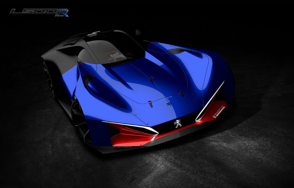 Peugeot retrăiește ”visul american” cu un concept care ajunge la 100 de km/h în 2.5 secunde - Poza 2