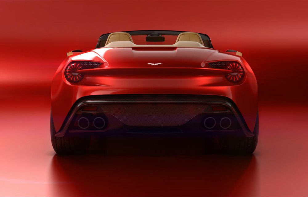 O decapotabilă lansată la final de vară: Aston Martin Vanquish Zagato Volante costă 500.000 de euro - Poza 2