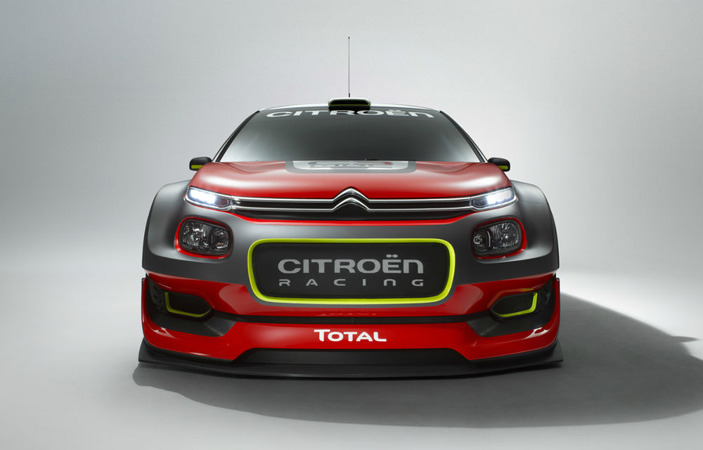 Armă albă-neagră-roșie: Citroen C3 WRC este mașina cu care francezii revin oficial în Mondialul de Raliuri în 2017 - Poza 2