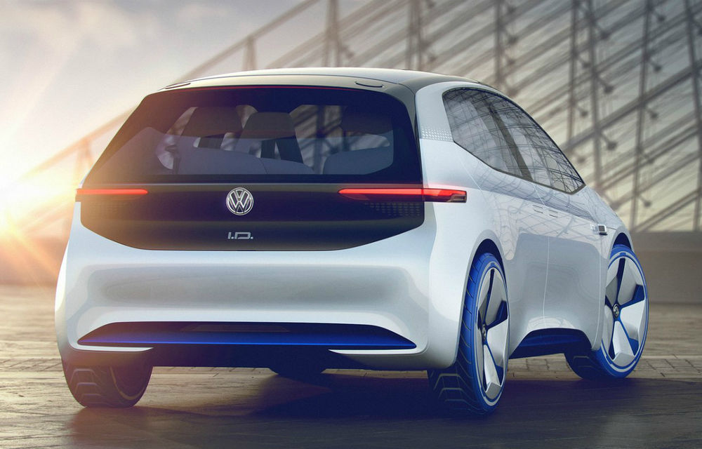 Volkswagen I.D. Concept: între 400 și 600 de kilometri autonomie electrică, versiune de serie programată în 2020 - Poza 2