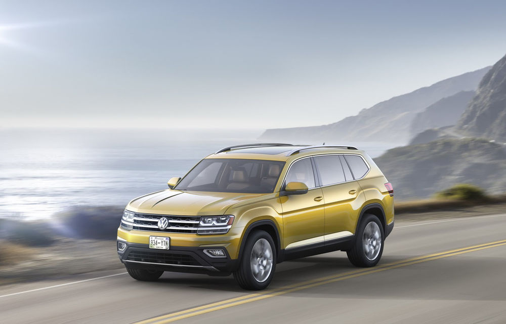 Faceți cunoștință cu Volkswagen Atlas, un SUV cu șapte locuri, fratele mai mare al lui Touareg - Poza 2