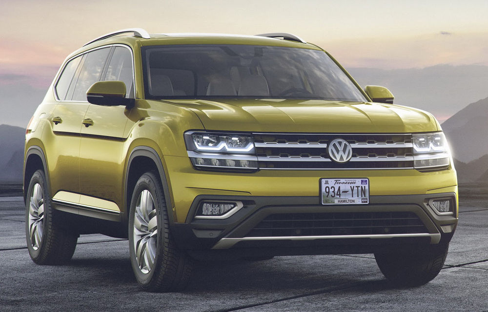 Volkswagen s-a răzgândit: SUV-ul Atlas ar putea ajunge în Europa cu motorul TDI de 2.0 litri şi 193 de cai putere - Poza 2