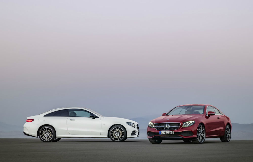 Noul Mercedes Clasa E Coupe: imagini și informații oficiale cu sosia modelelor Clasa S Coupe și Clasa C Coupe - Poza 2