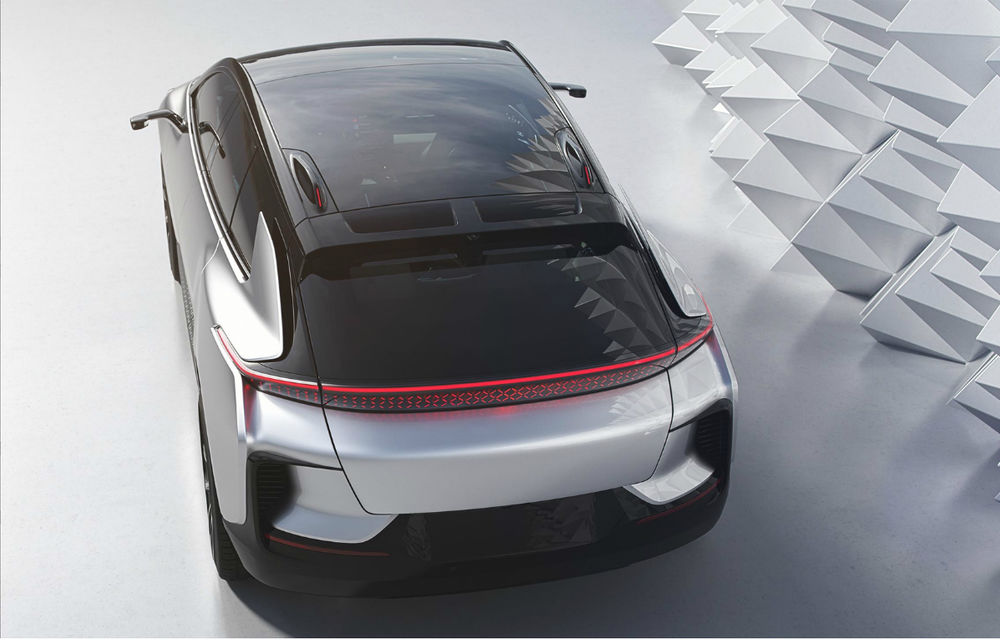Faraday Future FF 91: mult-aşteptatul rival al lui Tesla are 1.050 de cai putere şi autonomie de 700 de kilometri - Poza 2