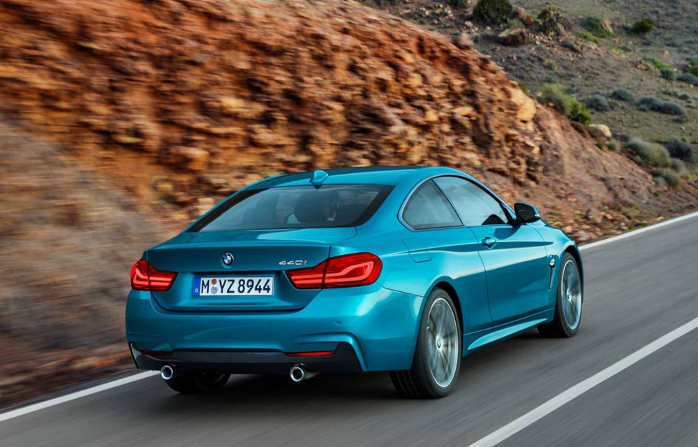 BMW Seria 4 facelift mici schimbări de design la exterior