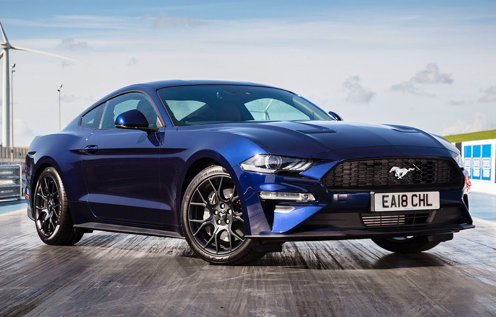 Ford Mustang facelift vine în Europa din 2018: motorul V8 de 5 litri ajunge acum la 450 de cai putere, iar cutia automată are 10 trepte - Poza 2