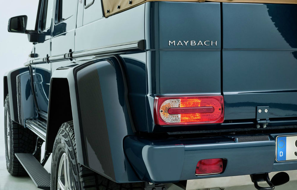 Ultimul exemplar Mercedes-Maybach G650 Landaulet este scos la licitație: banii colectați vor fi folosiți în scopuri caritabile - Poza 2
