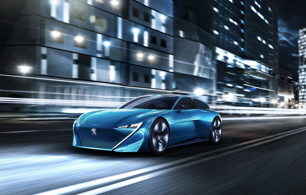 Peugeot Instinct Concept: design futurist, camere video în blocurile optice și 300 de cai putere - Poza 2