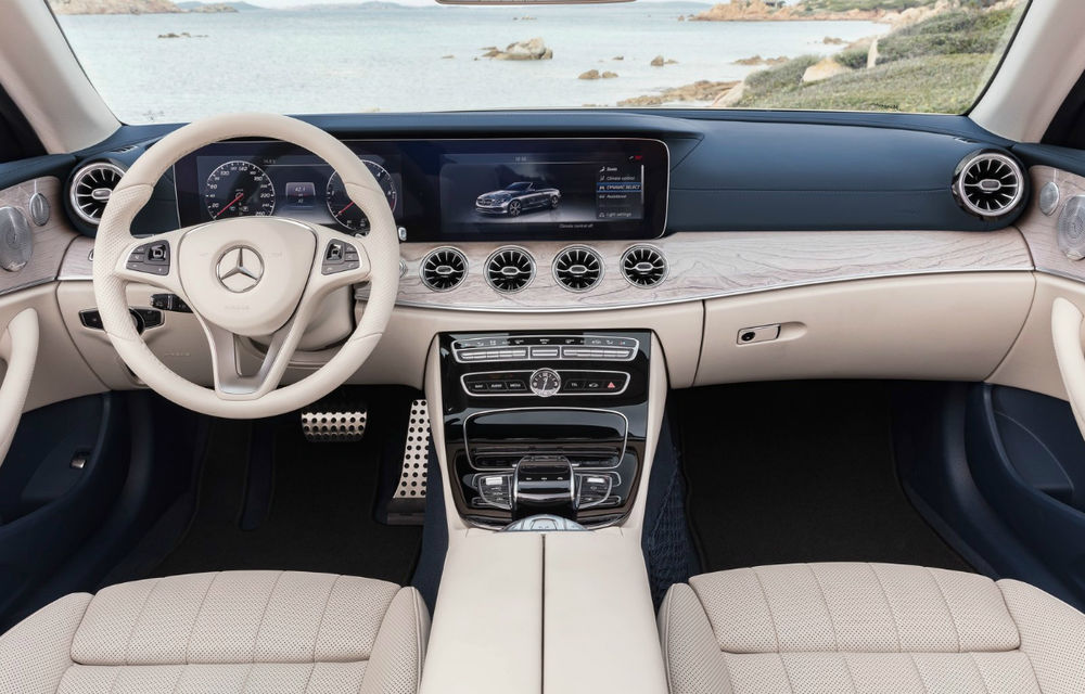 Prețuri Mercedes-Benz Clasa E Cabriolet în România: decapotabila din Stuttgart pleacă de la 54.800 de euro - Poza 2