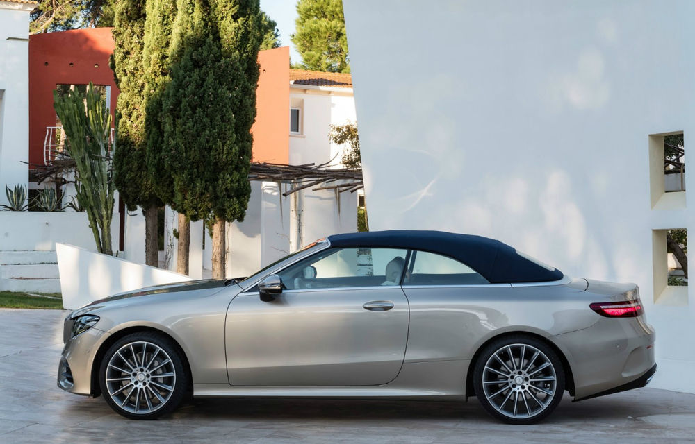 Prețuri Mercedes-Benz Clasa E Cabriolet în România: decapotabila din Stuttgart pleacă de la 54.800 de euro - Poza 2