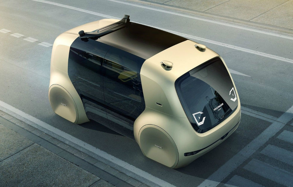 VW Sedric Concept este primul &quot;robo-taxi&quot; din lume: așa arată alternativa autonomă și electrică Volkswagen la transportul în comun - Poza 2