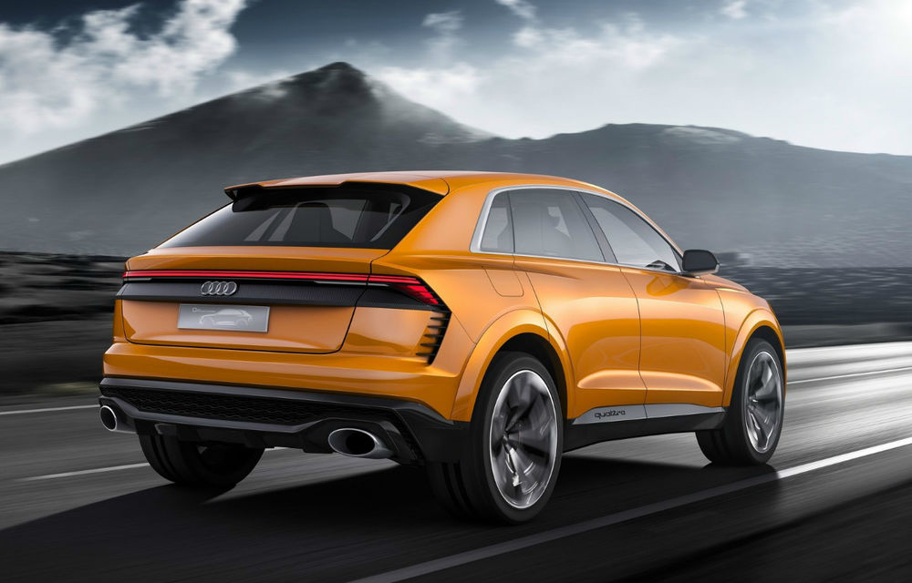 Audi Q8 Sport Concept: viitorul frate dinamic al lui Q7 anunță o versiune de 476 CP - Poza 2