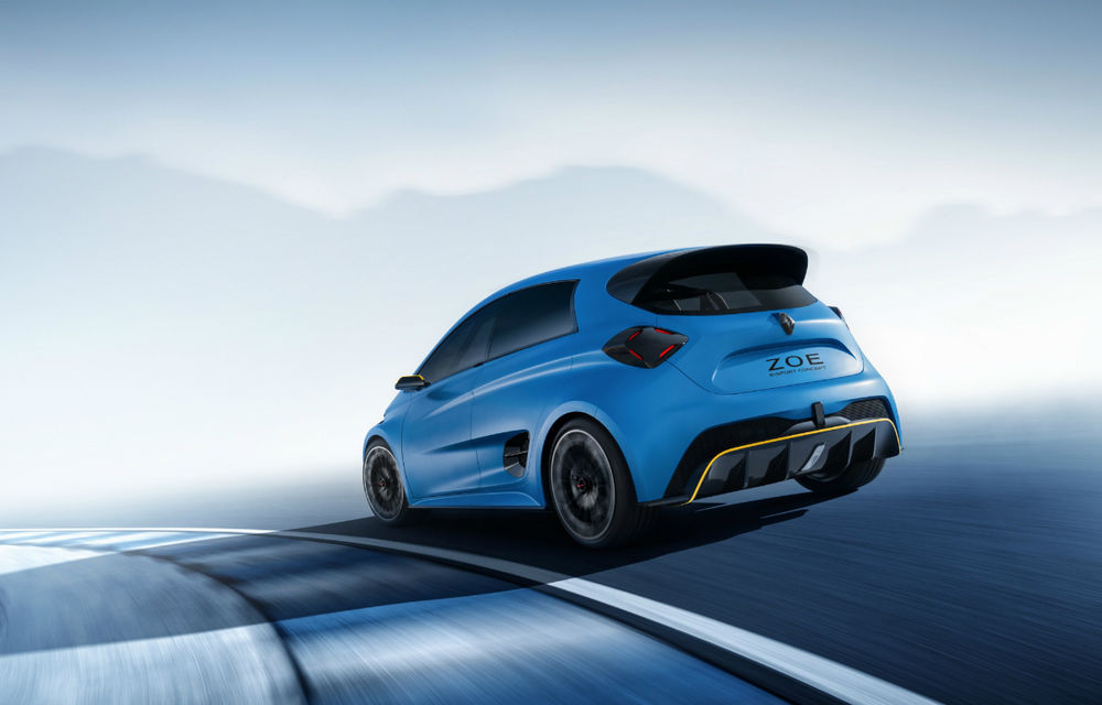 Renault Zoe e-Sport Concept sau cum ar trebui să arate o mașină electrică: 460 de cai putere și 3.2 secunde până la 100 km/h - Poza 2