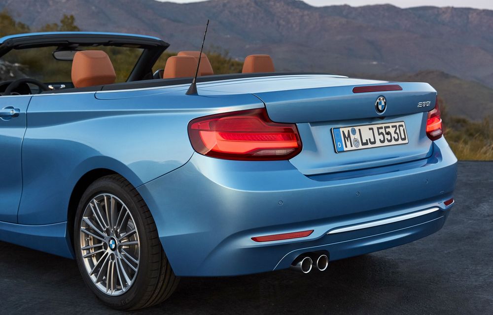 BMW Seria 2 Coupe și Cabrio primesc un facelift minor, interior actualizat și faruri adaptive LED - Poza 2