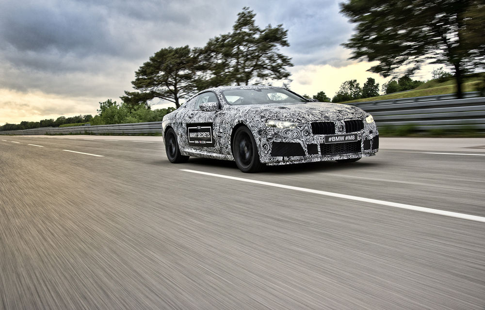 Primele imagini camuflate cu viitorul BMW M8: versiunea de performanță a lui BMW Seria 8 va ajunge și la Le Mans - Poza 2