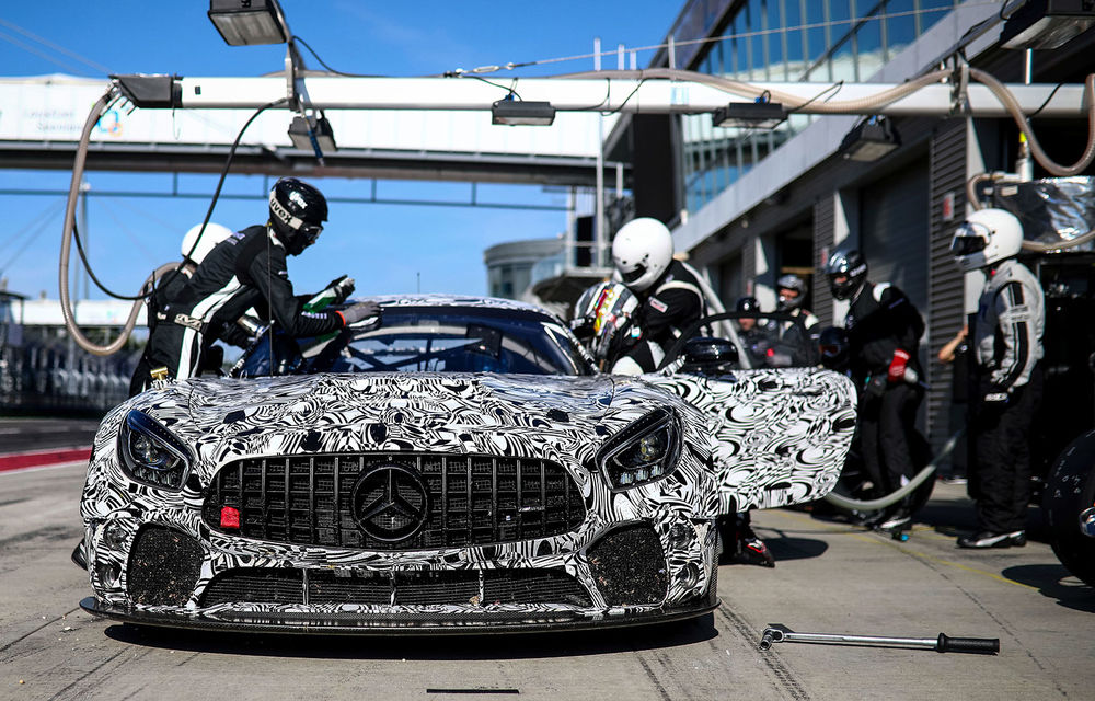 Gata de atac: Mercedes a prezentat noul AMG GT4, versiune de circuit cu 510 cai putere bazată pe AMG GT R - Poza 2