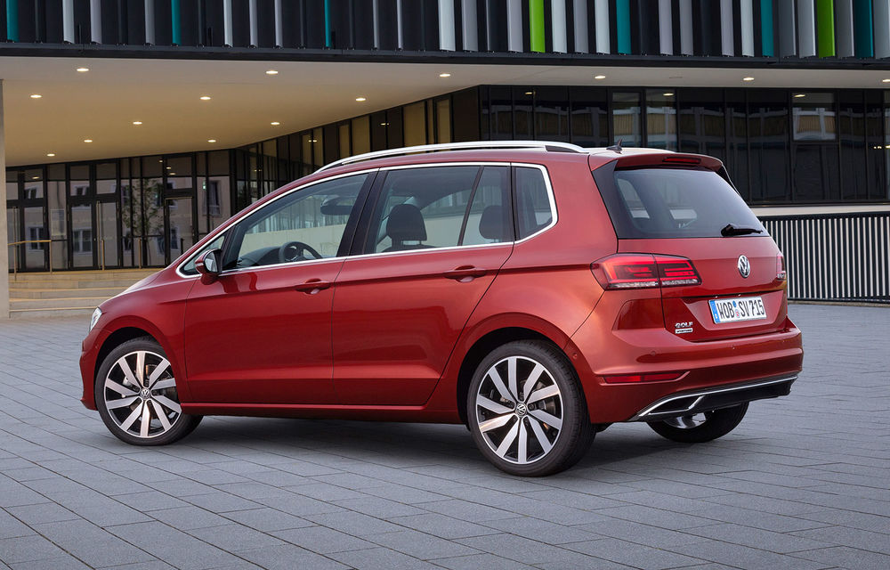 Volkswagen Golf Sportsvan facelift: monovolumul german primește motoare și tehnologii noi - Poza 2