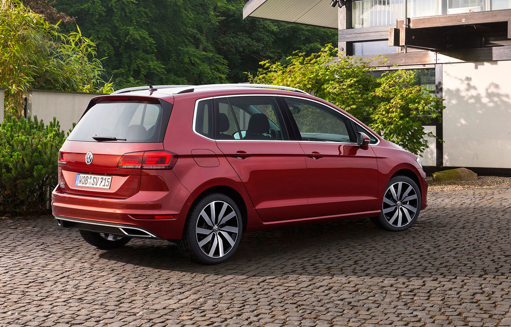 Volkswagen Golf Sportsvan facelift: monovolumul german primește motoare și tehnologii noi - Poza 2