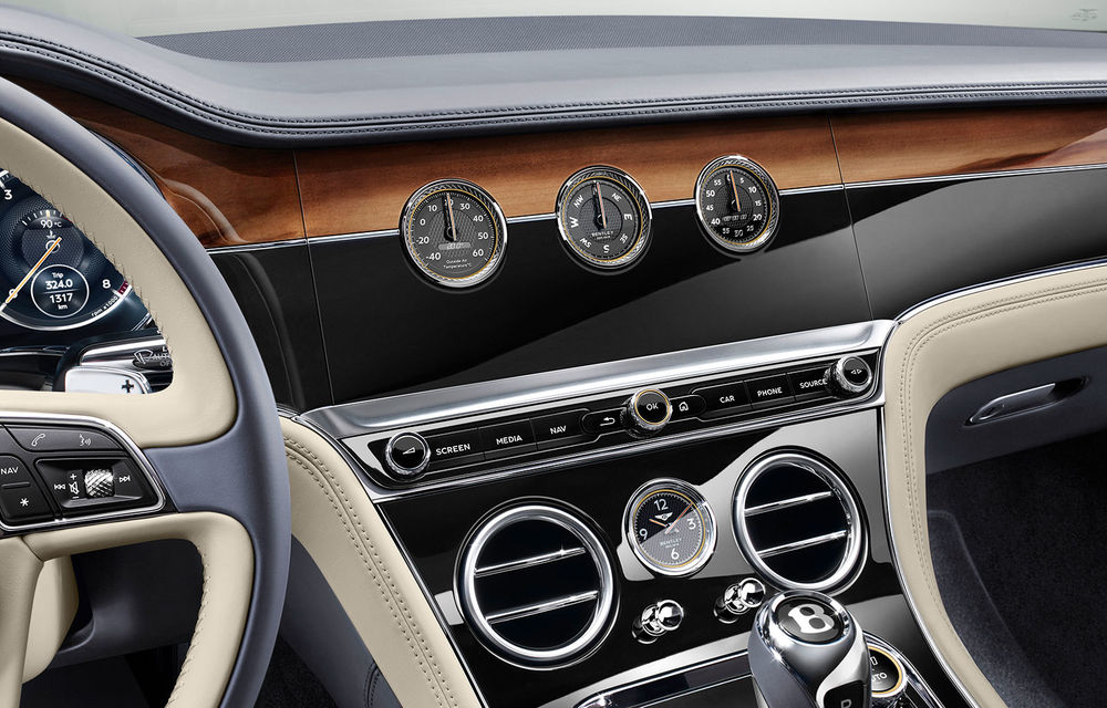 Noul Bentley Continental GT: motor turbo de 6.0 litri și 635 de cai putere și cutie de viteze cu dublu ambreiaj cu 8 trepte (UPDATE FOTO) - Poza 11
