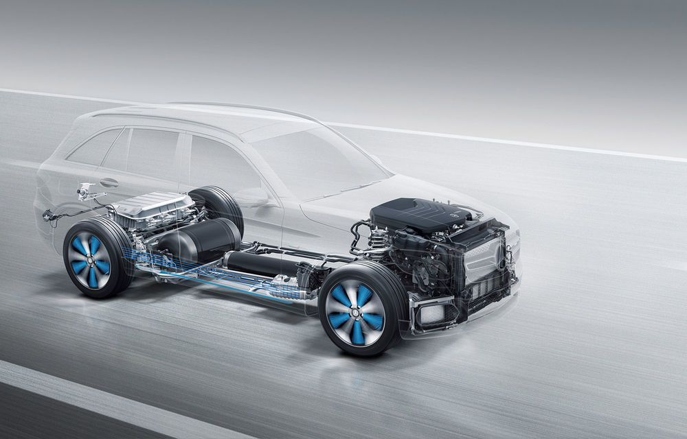 Mercedes-Benz GLC F-Cell: imagini din timpul testelor cu versiunea de pre-producție - Poza 2