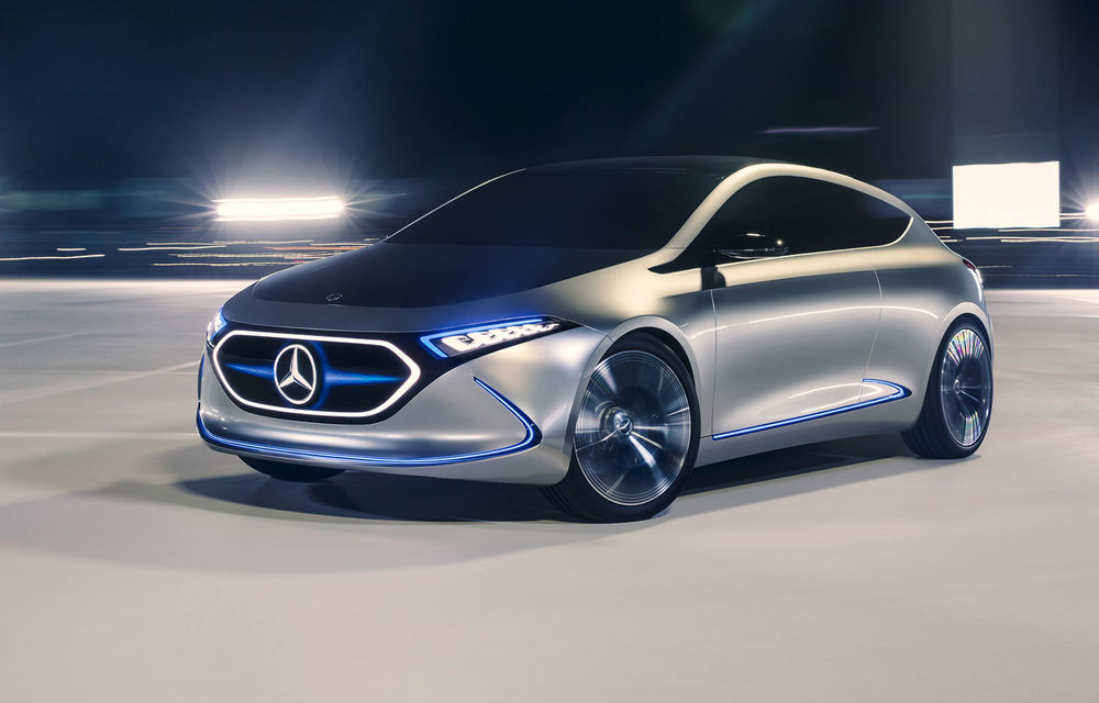 Mercedes EQA: conceptul electric are 272 de cai putere și autonomie de 400 de kilometri - Poza 2