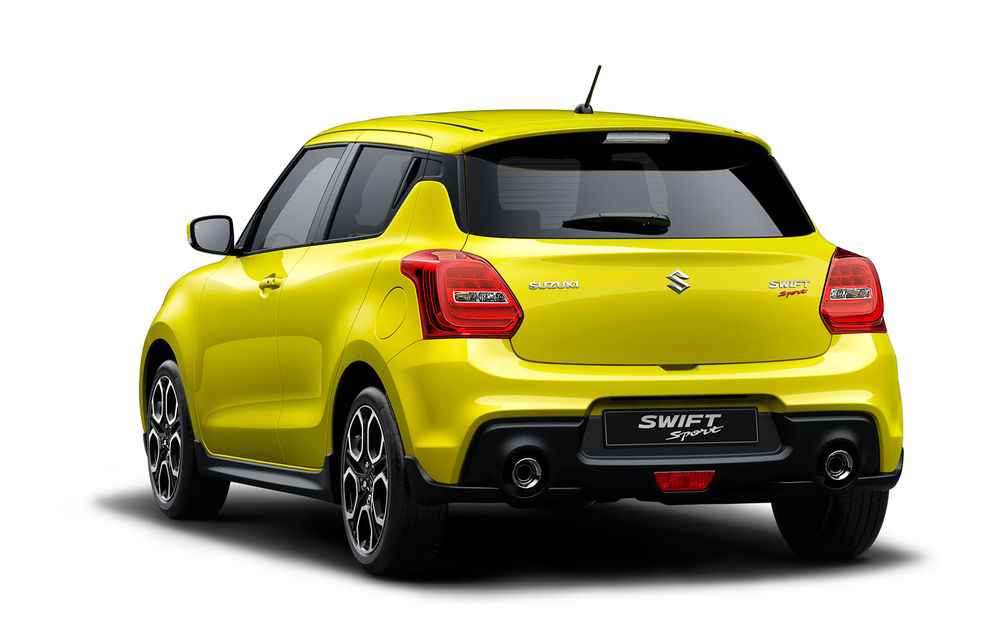 Suzuki a lansat noua generație Swift Sport: 970 de kilograme și motor de 140 de cai - Poza 2