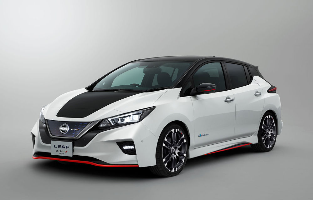 Nissan Leaf Nismo: primele imagini oficiale cu viitorul concept pregătit de japonezi - Poza 2