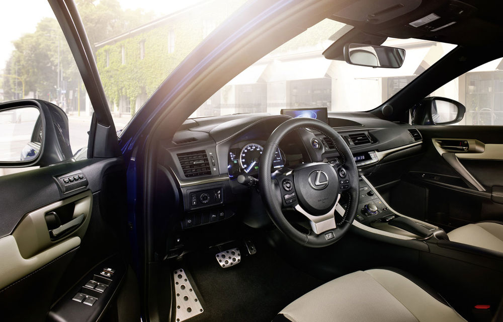 Lexus CT 200h facelift: hibridul japonez primește îmbunătățiri de design și sisteme de siguranță - Poza 2