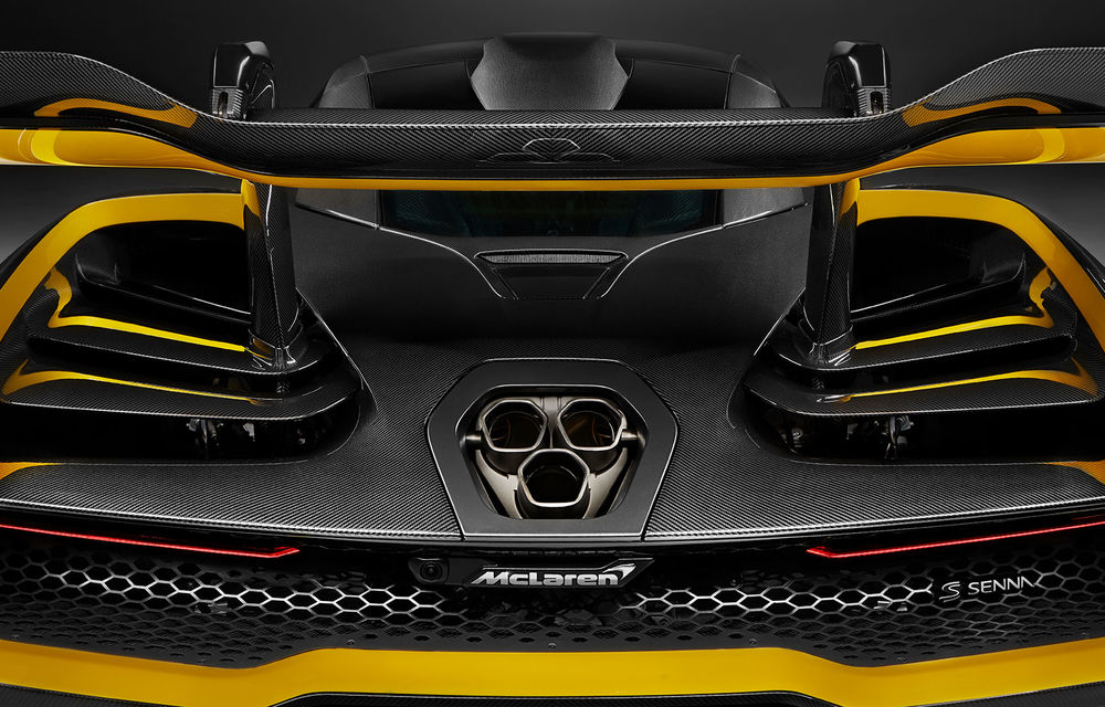 McLaren Senna e oficial: hypercar-ul are un motor V8 biturbo de 800 de cai putere și o masă totală de doar 1.198 de kilograme - Poza 2