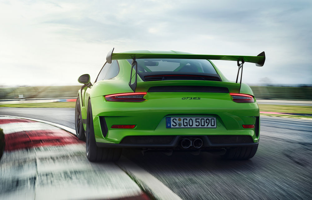 Porsche 911 GT3 RS facelift: sportiva primește îmbunătățiri estetice și motor aspirat de 4.0 litri și 520 de cai putere - Poza 2