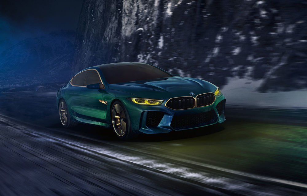 BMW a prezentat M8 Gran Coupe Concept: versiunile de serie debutează în 2019 - Poza 2