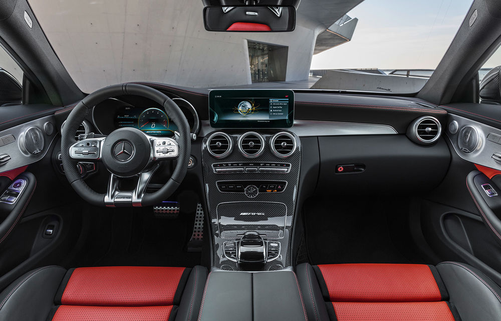 Mercedes-AMG C 63 facelift: modificări minore de design și îmbunătățiri la interior pentru toate versiunile de caroserie - Poza 2