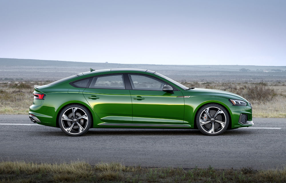Audi RS5 Sportback: RS5 primește pentru prima oară versiune cu patru uși și păstrează motorul de 450 CP de pe RS5 Coupe - Poza 2