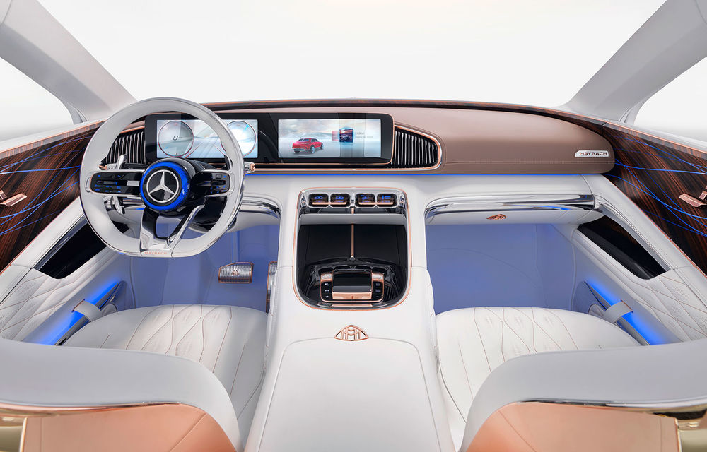 Informații și fotografii oficiale cu noul Vision Mercedes-Maybach Ultimate Luxury: crossover electric cu 750 CP și autonomie de peste 500 de kilometri - Poza 2