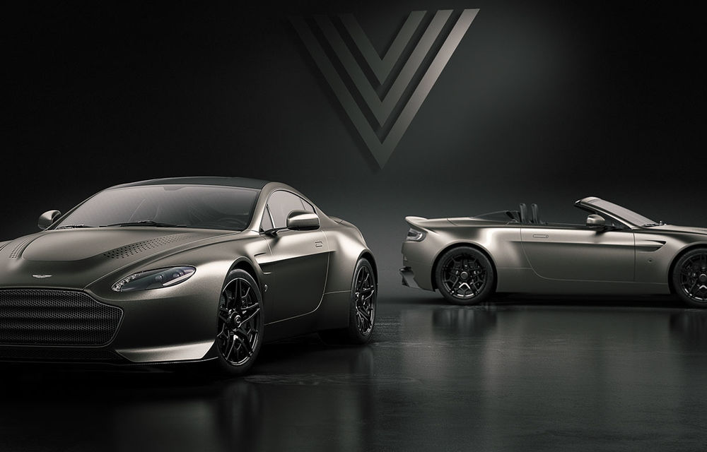 Aston Martin prezintă ediția limitată Vantage V600: 14 exemplare cu motor V12 de 6.0 litri, 600 de cai putere și cutie manuală - Poza 2