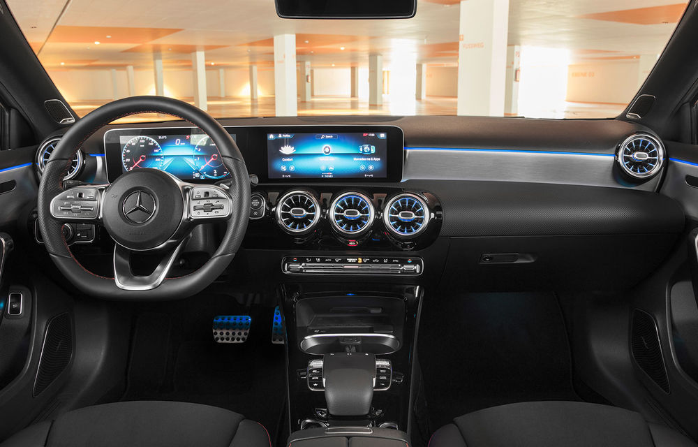 Primele imagini cu viitorul Mercedes-Benz Clasa A Sedan: noul model debutează până la finalul anului și va avea cel mai bun coeficient aerodinamic din segment - Poza 2