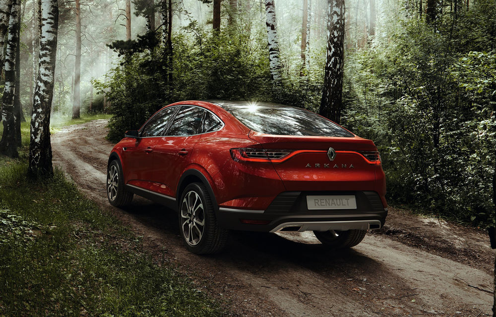 Renault Arkana: versiune de pre-serie care anticipează lansarea unui SUV-coupe compact în 2019 - Poza 2