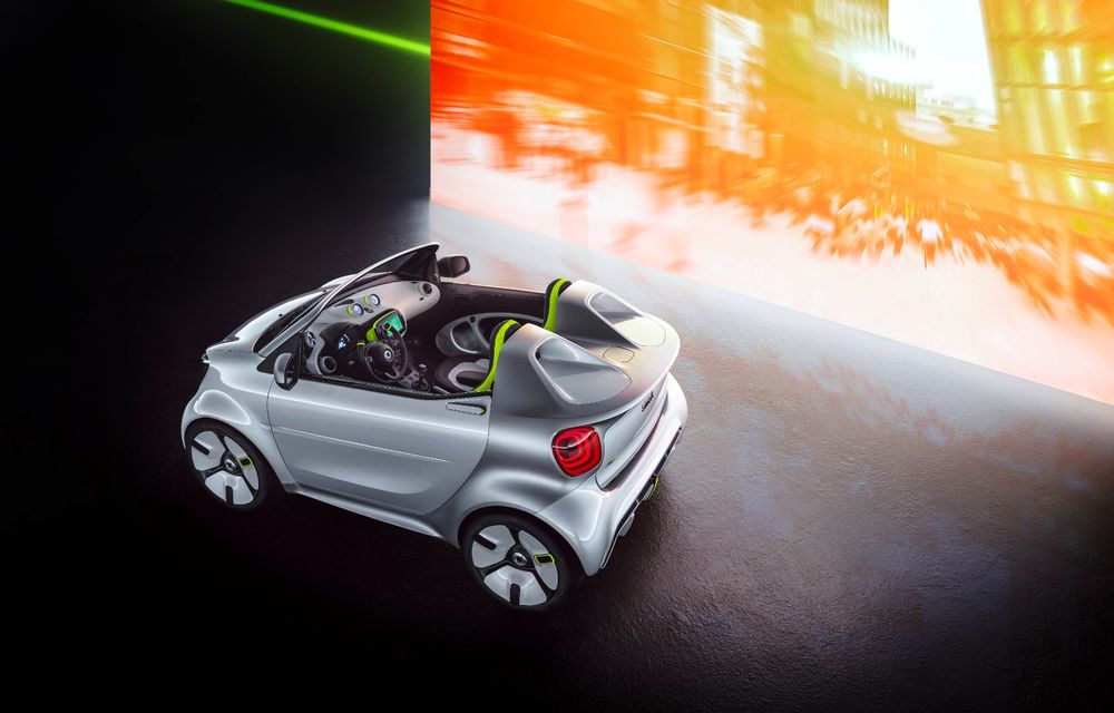 Smart Forease debutează la Paris: conceptul electric marchează 20 de ani de la debutul primului model Smart - Poza 2